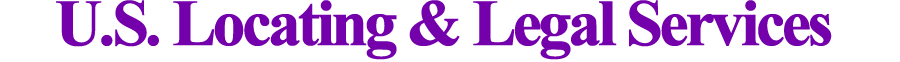 U.S. Locating & Legal Services, Logo